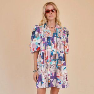 Hunter Bell Jenkins Dress in Patchwork